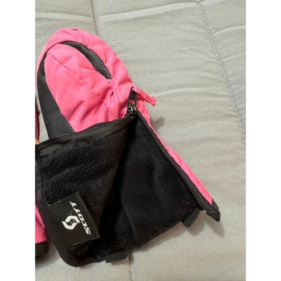 Scott | Pink & Black Ski Mittens | 2T - Picture 3 of 4
